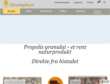 Tablet Screenshot of honninghuset.dk